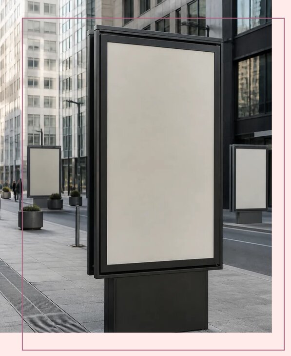 Реклама на пилларах в Лабинске по цене от 9115 р. | Аванза-Лбк
